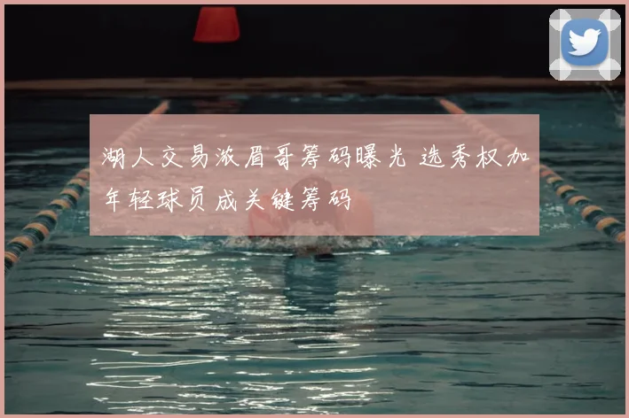 湖人交易浓眉哥筹码曝光 选秀权加年轻球员成关键筹码