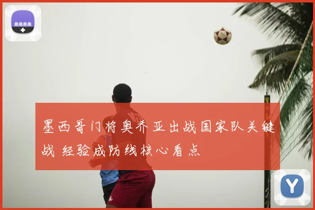 墨西哥门将奥乔亚出战国家队关键战 经验成防线核心看点